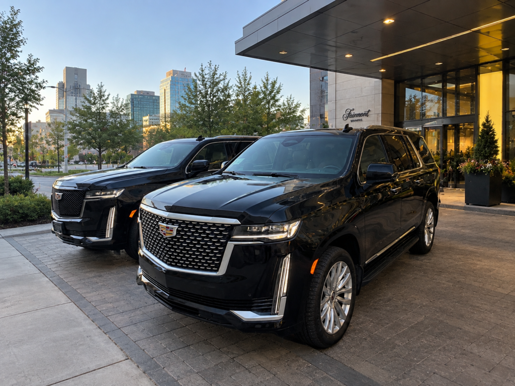 Premium Black SUV Car Service in Winnipeg – AAA VIP Limousine Service